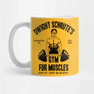 Dwight Schrute's Gym For Muscles Mug